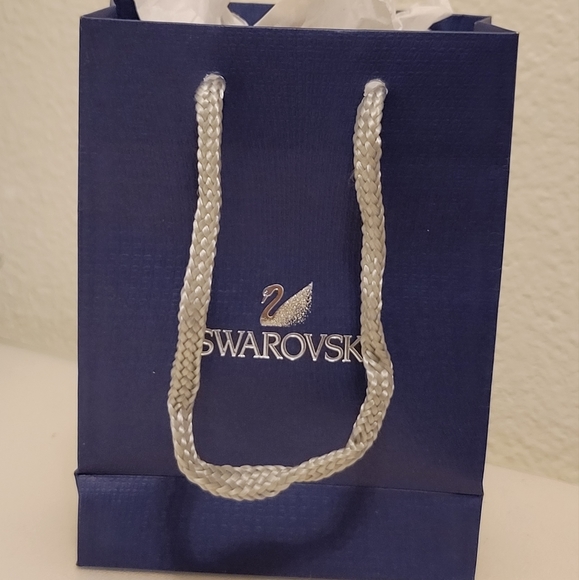 Swarovski Crystal Rose Gold Ring Set Pink Heart - Picture 5 of 5